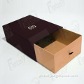 Kraft Paper Shoe Box Custom Printed Shoe Paper Packaging Box Manufactory